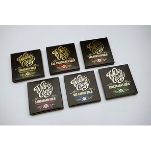 Willie's Cacao degustační sada SINGLE ORIGIN 300 g