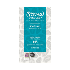 Míšina čokoláda 60% mléčná čokoláda - Vietnam 50 g
