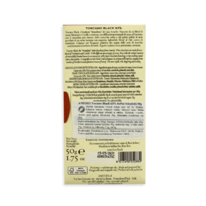 Amedei Toscano Black 63% hořká čokoláda 50 g