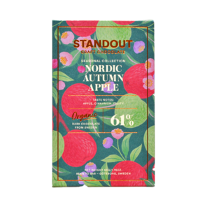 Standout Chocolate 61% hořká čokoláda NORDIC AUTUMN APPLE BIO 50 g