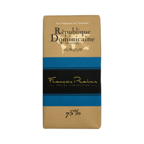 Francois Pralus 75% hořká čokoláda Dominikánská republika 100 g