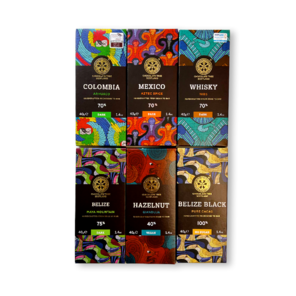 Chocolate Tree degustační sada čokolád MAXIMÁLNÍ MINI 240 g