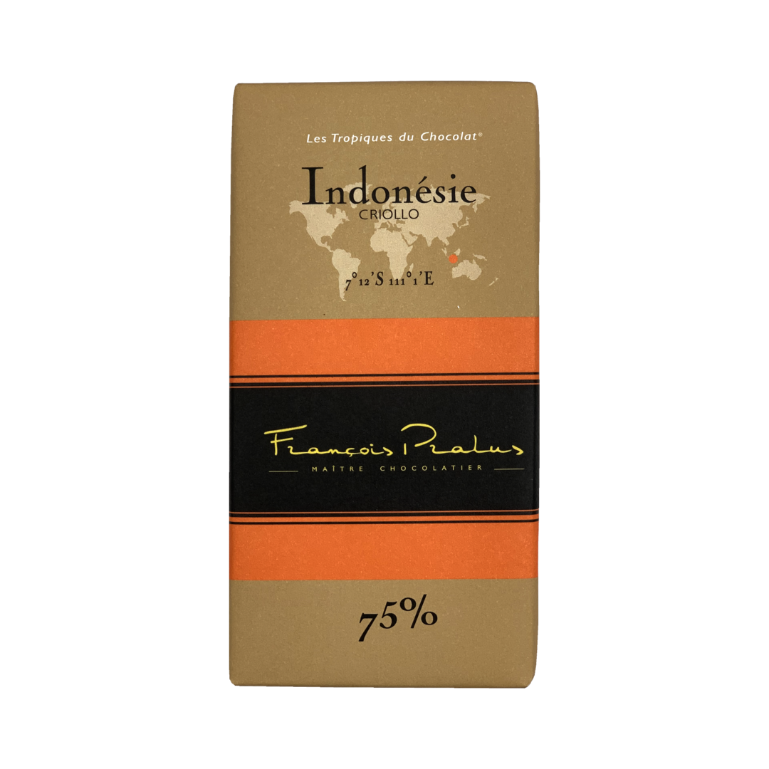 Francois Pralus Indonésie Criollo 75% hořká čokoláda 100 g