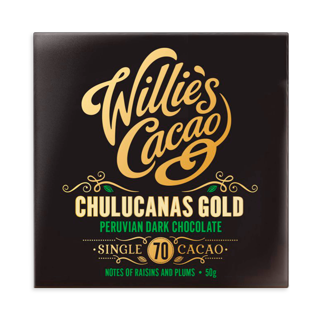 Willie's Cacao Chulucanas Gold Peru 70% hořká čokoláda 50 g