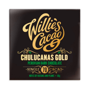 Willie's Cacao EXP 70% hořká čokoláda Chulucanas Gold Peru 50 g