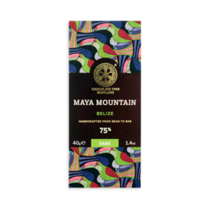 Chocolate Tree MINI 75% hořká čokoláda Belize Maya Mountain BIO 40 g