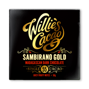 Willie's Cacao 55% hořká čokoláda Sambirano Gold Madagascar 50 g