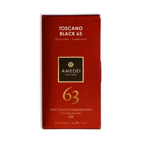 Amedei Toscano Black 63% hořká čokoláda 50 g