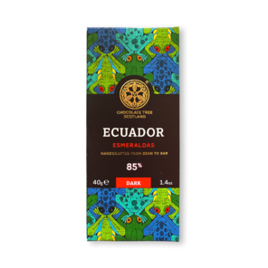 Chocolate Tree MINI 85% hořká čokoláda ECUADOR Esmeraldas BIO 40 g