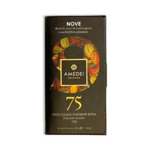Amedei Toscano Black "9" 75% hořká čokoláda 50 g