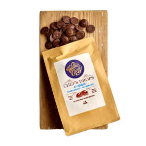 Willie's Cacao 42% hořké čokoládové čočky Surabaya s ovesným mlékem 1000 g