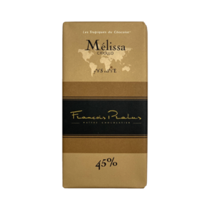 Francois Pralus 45% mléčná čokoláda MÉLISSA BIO 100 g