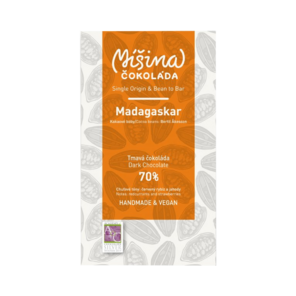 Míšina čokoláda 70% hořká čokoláda - Madagaskar 50 g