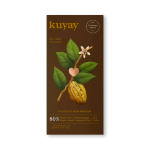 KUYAY 80% hořká čokoláda NOIR PREMIUM 70 g