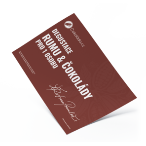 Dárkový poukaz na degustaci rumu a čokolády