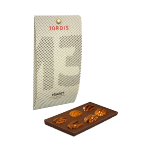 Jordi's 55% čokoláda TŘINÁCT s ovesným mlékem a pekany 50g