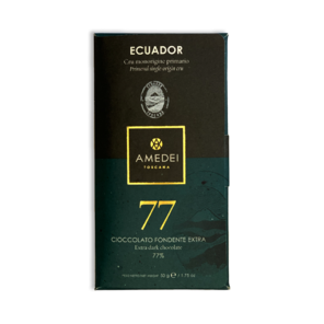 Amedei Cru Ekvádor 77% hořká čokoláda 50 g