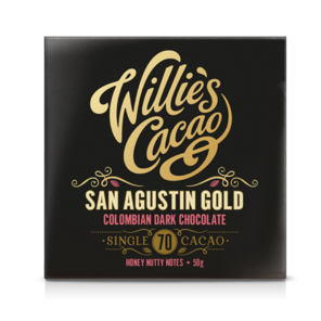 Willie's Cacao EXP 70% hořká čokoláda San Agustin Gold - Kolumbie 50 g