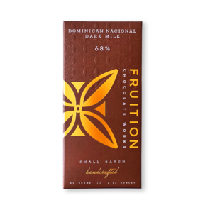 FRUITION 68% mléčná čokoláda DOMINICAN NACIONAL DARK MILK 60 g