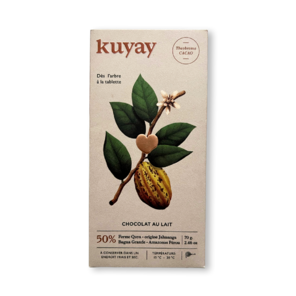 KUYAY 50% mléčná čokoláda AU LAIT 70 g