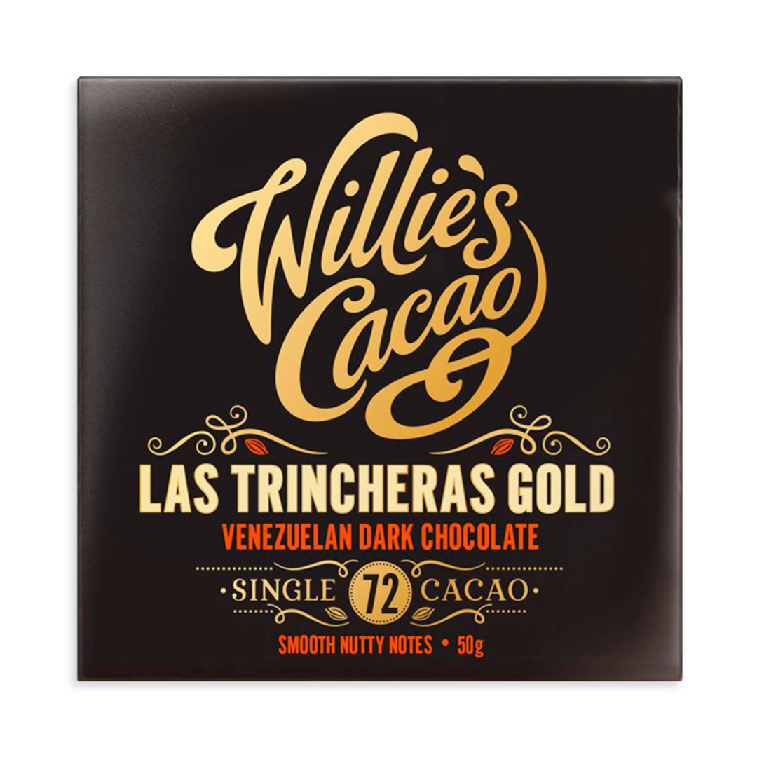 Willie's Cacao Las Trincheras Gold Venezuela 72% hořká čokoláda 50 g