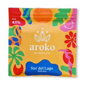 AROKO CHOCOLATE 45% mléčná čokoláda SUR DEL LAGO DARK MILK 50 g