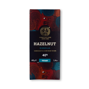 Chocolate Tree 40% hořká čokoláda HAZELNUT GIANDUJA BIO 40 g