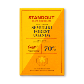 Standout Chocolate 70% hořká čokoláda Semuliki Forest Uganda BIO 50 g