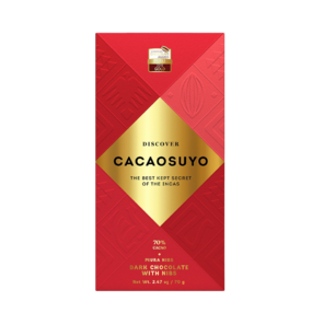 Cacaosuyo 70% hořká čokoláda Piura Nibs 70 g