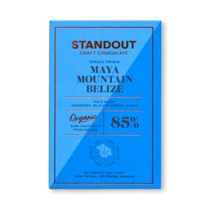 Standout Chocolate 85% hořká čokoláda Maya Mountain Belize BIO 50 g