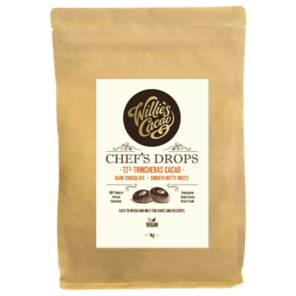 Willie's Cacao 72% hořké čokoládové čočky Venezuela Las Trincheras 1000 g