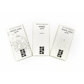 FRIIS-HOLM degustační sada čokolád WHITE TRIO 300 g