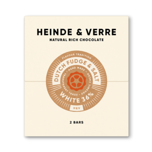 Heinde & Verre 36% bílá čokoláda Dutch Fudge & Salt 70 g