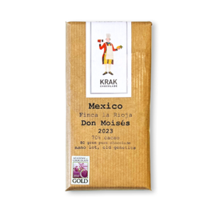 KRAK 70% hořká čokoláda MEXICO Finca la Rioja, Don Moisés 2023 80 g