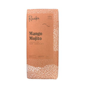 Raaka 68% hořká čokoláda Mango Mojito Limited Edition 50 g
