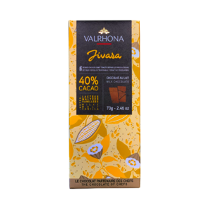 Valrhona 40% mléčná čokoláda JIVARA 70 g