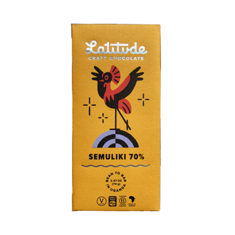 Latitude 70% hořká čokoláda SEMULIKI 70 g