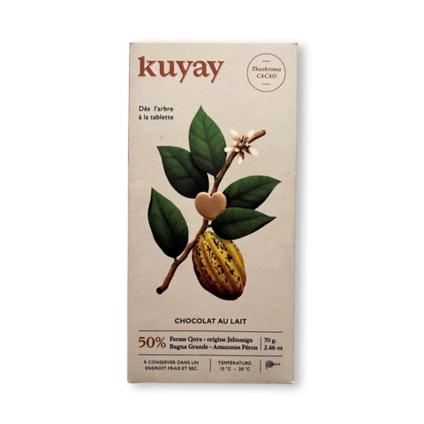 KUYAY 50% mléčná čokoláda AU LAIT 70 g