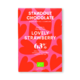 Standout Chocolate 63% hořká čokoláda LOVELY STRAWBERRY s jahodami 50 g